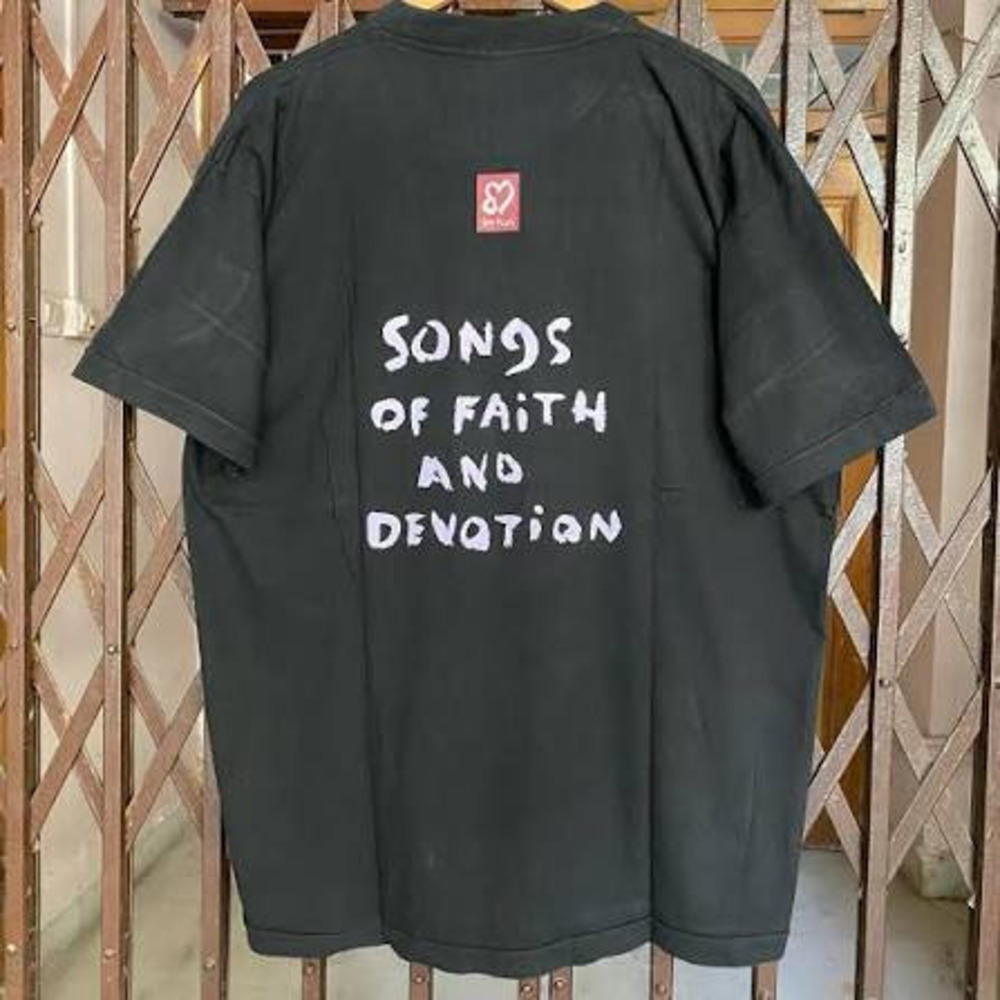 Depeche Mode Songs Of Faith And Devotion Black T-shirt